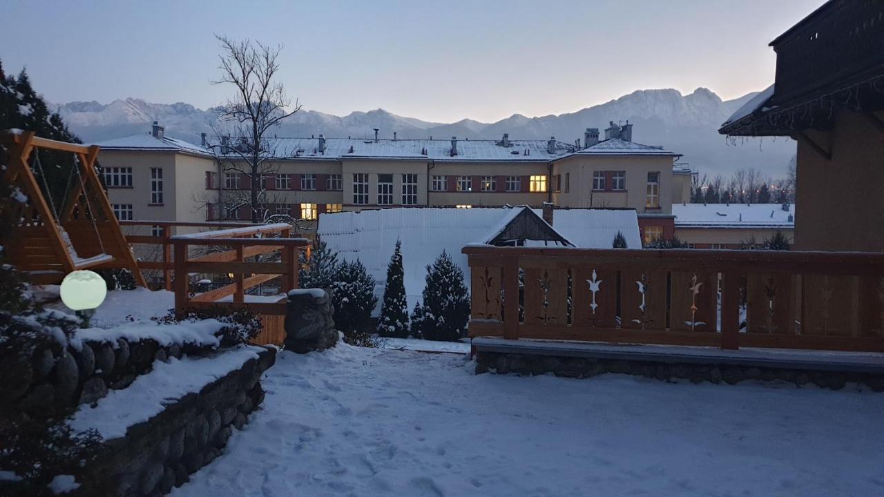 Villa Fortuna - Regionalne Apartamenty & Spa - Sauna, Grill, Jacuzzi Z Widokiem Na Tatry زاكوباني المظهر الخارجي الصورة